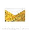 daffodil gift card holder and business card holder